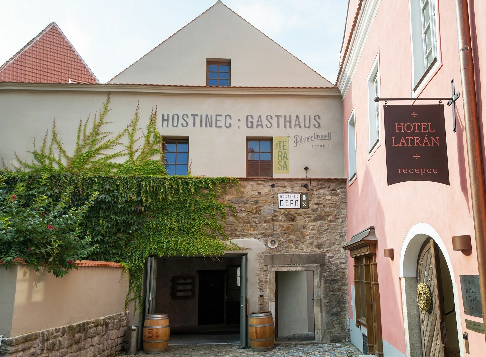 Hotel Latrán Český Krumlov Exterior foto